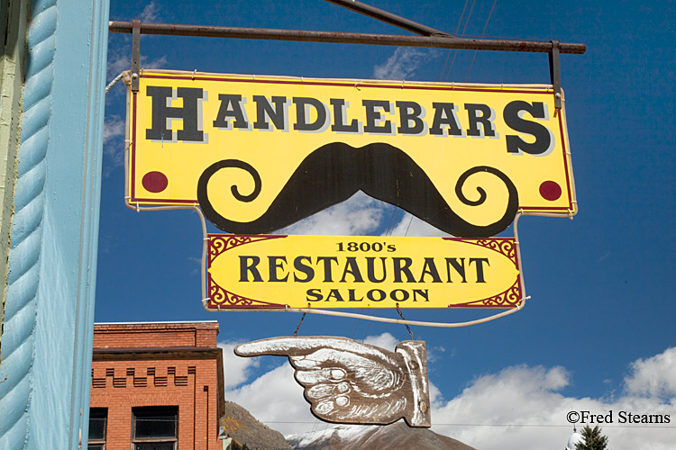 Durango and Silverton Narrow Gauge Railroad Silverton Colorado Handlebars Restaurant and Saloon